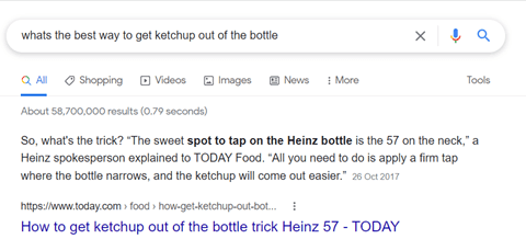 b2b strategy featured snippet